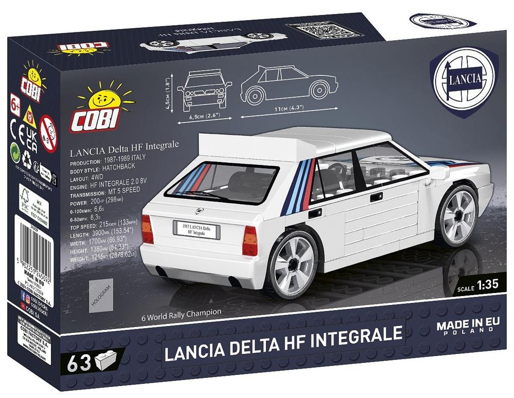 COBI CARS LANCIA DELTA HF INTEGRALE 24509