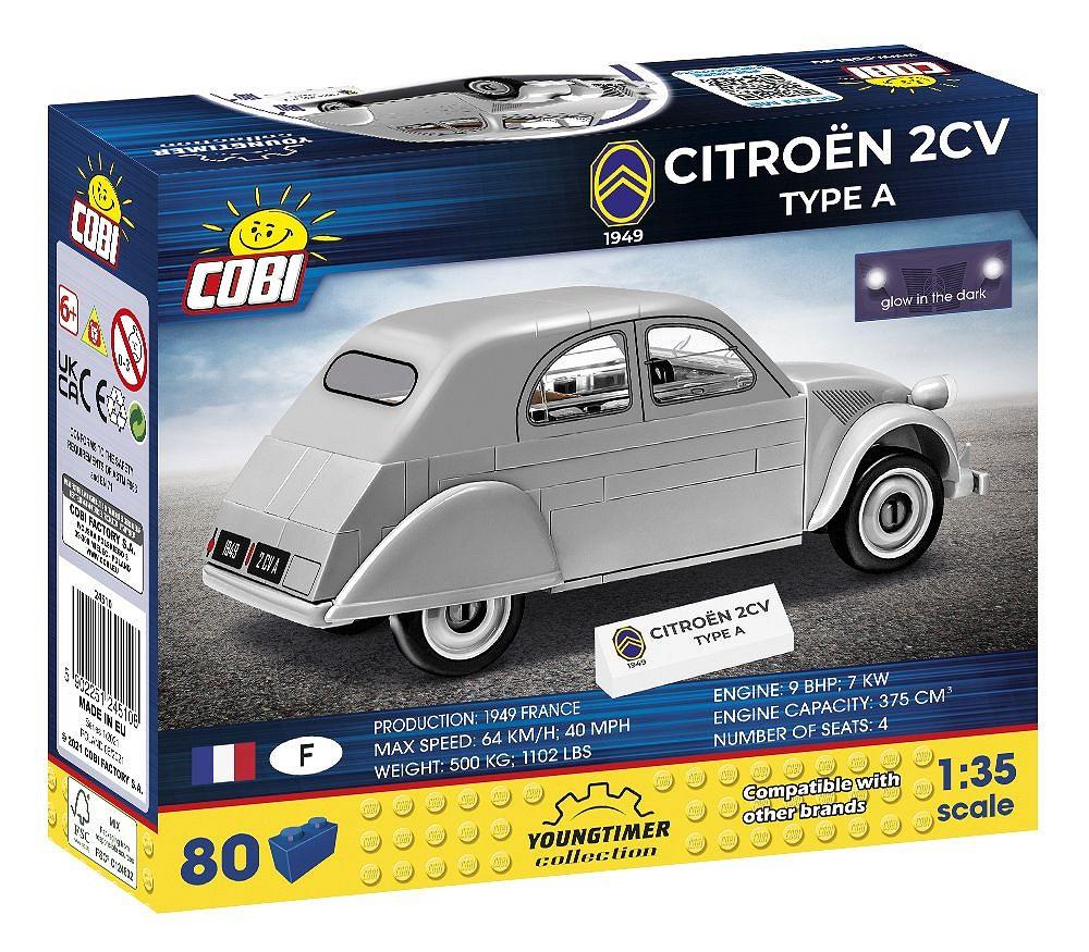 COBI CARS CITROEN 2CV TYPE A 1949 24510