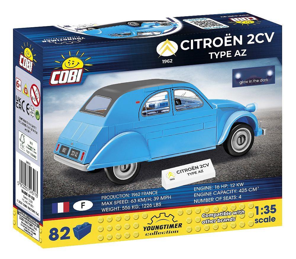 COBI CARS CITROEN 2CV TYPE AZ 1962 24511