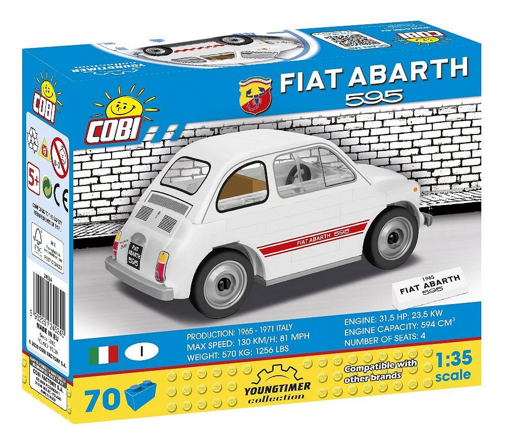 COBI CARS 1965 FIAT ABARTH 595 24524