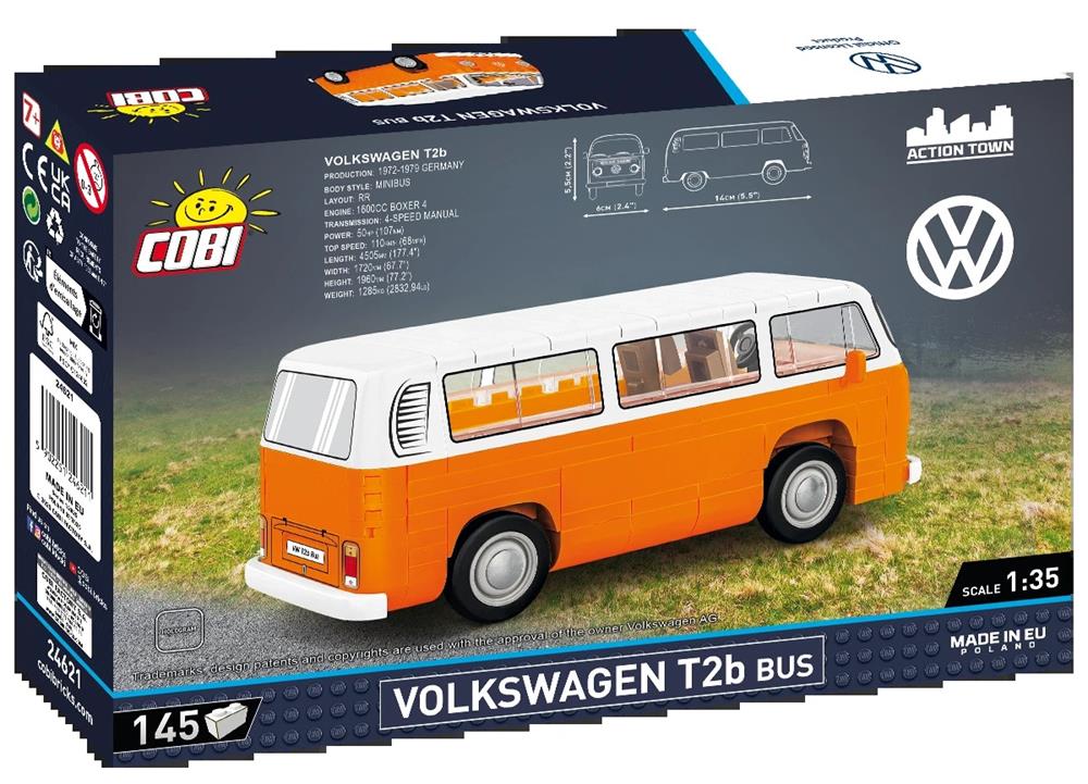 COBI CARS VOLKSWAGEN T2B BUS 24621