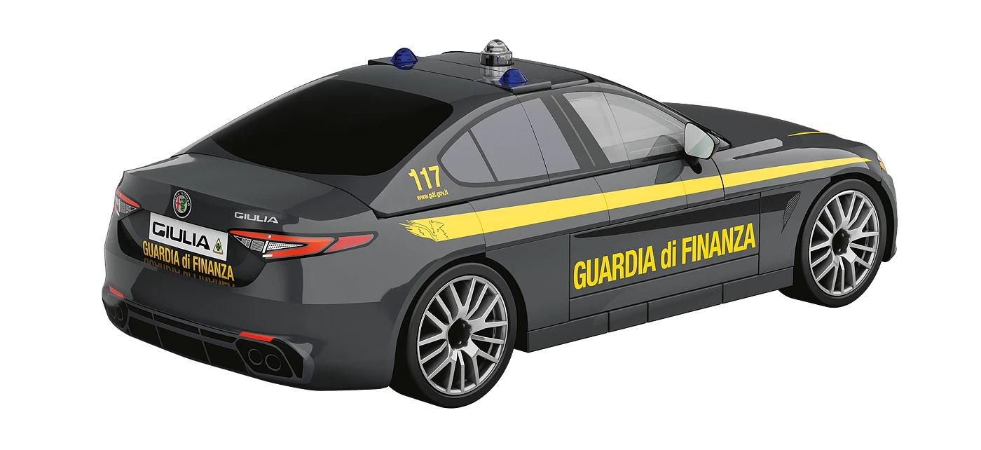 COBI CARS GIULIA QUADRIFOGLIO GUARDIA DI FINANZA 24657