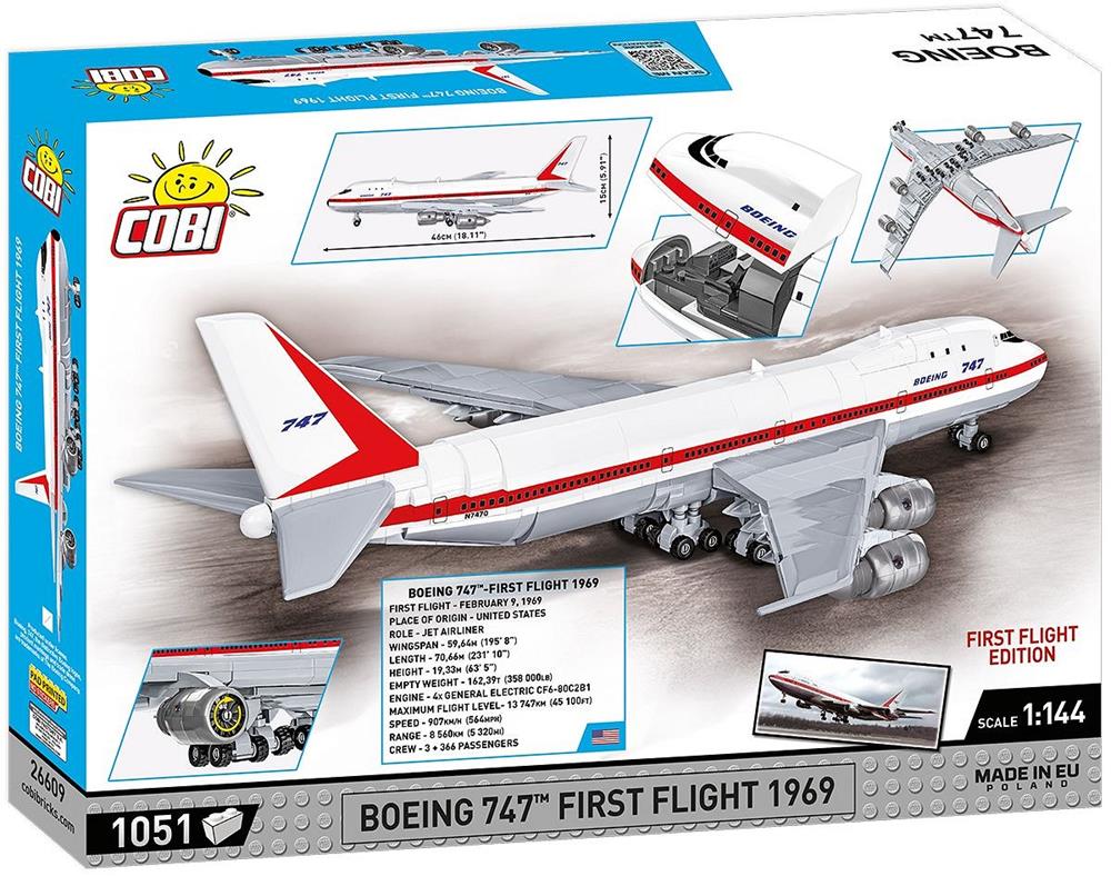 COBI BOEING 747 FIRST FLIGHT 1969 26609