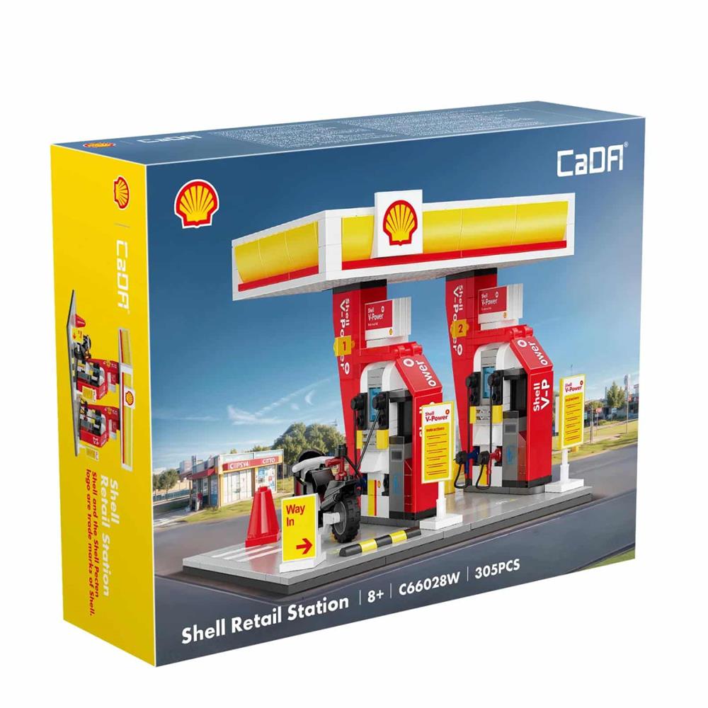 CADA MINI STAZIONE DI SERVIZIO SHELL C66028W