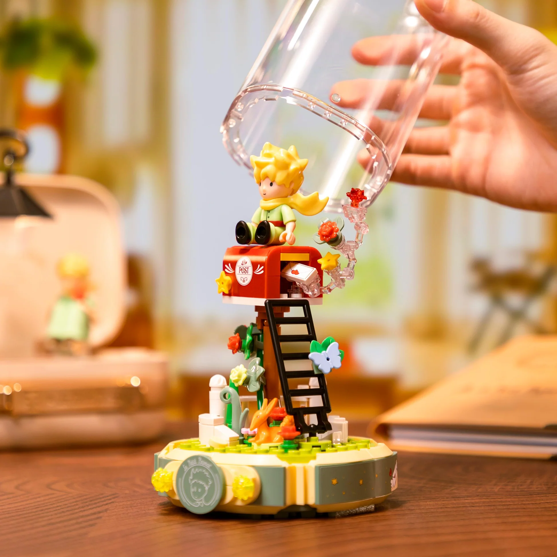 PANTASY SET DI MATTONCINI LE PETIT PRINCE - VIAGGIO STELLATO - CASSETTA POSTALE DEI DESIDERI PAN86323
