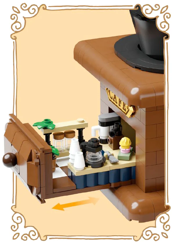 PANTASY SET DI MATTONCINI RETRÒ - IL MACINA CAFFÈ PAN85053
