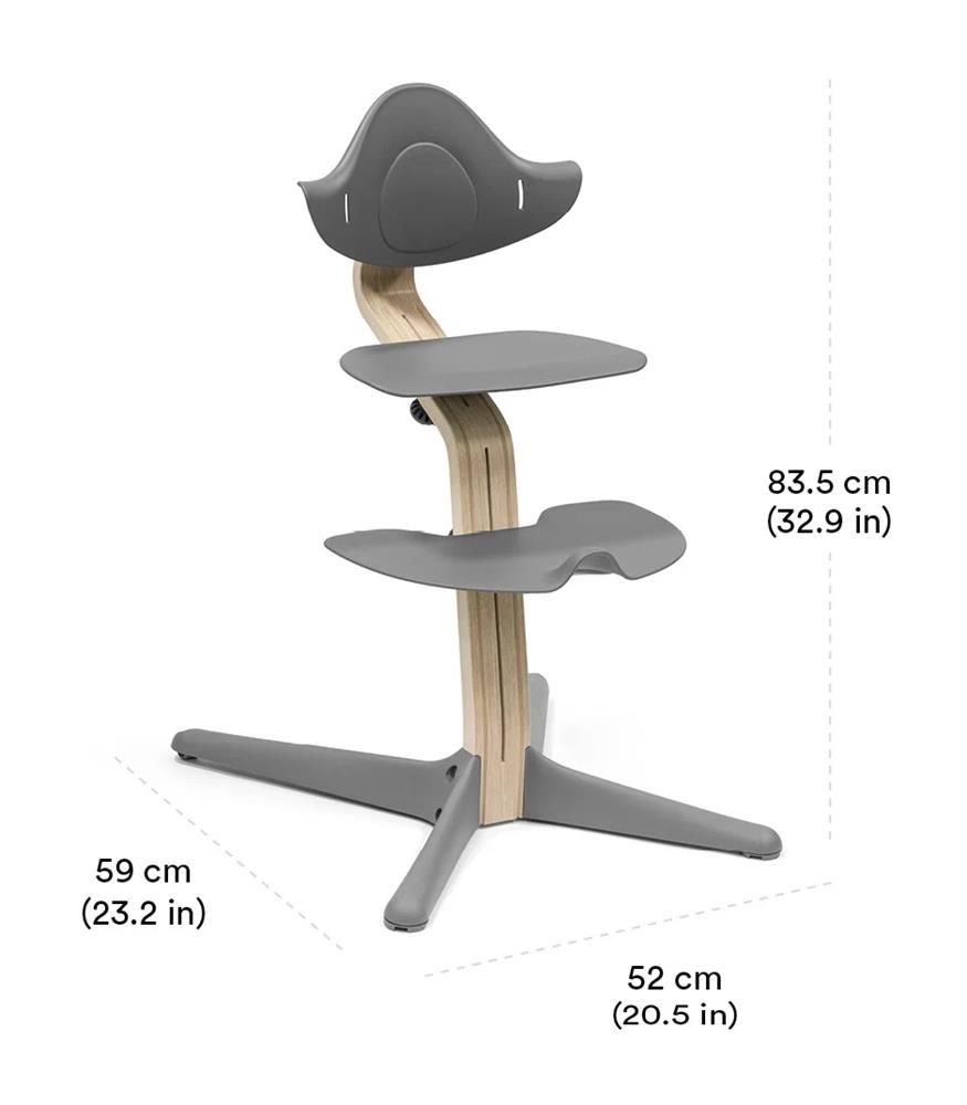 STOKKE SEDIA NOMI® LEGNO NARURALE BIANCA 626501