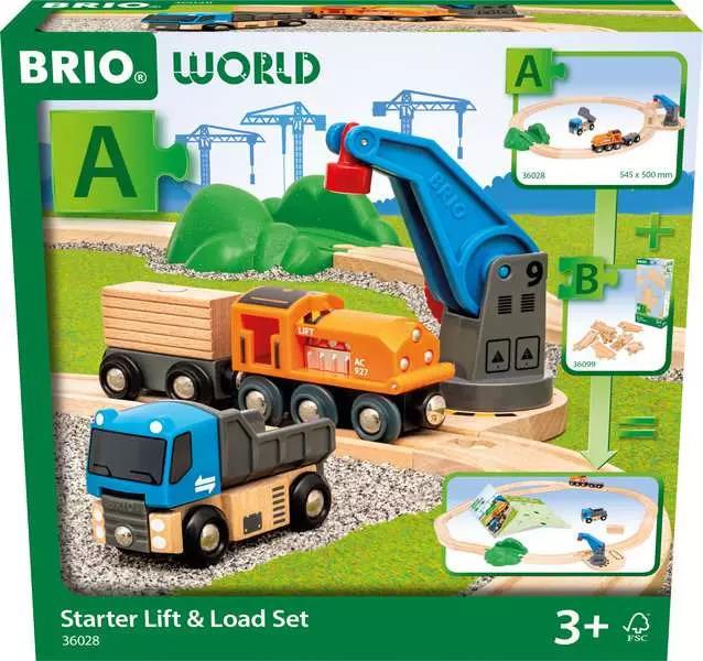 BRIO STARTER SET SOLLEVA E CARICA 02800