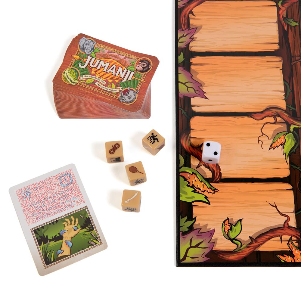 SPIN MASTER JUMANJI, IL GIOCO IN LEGNO 6062356