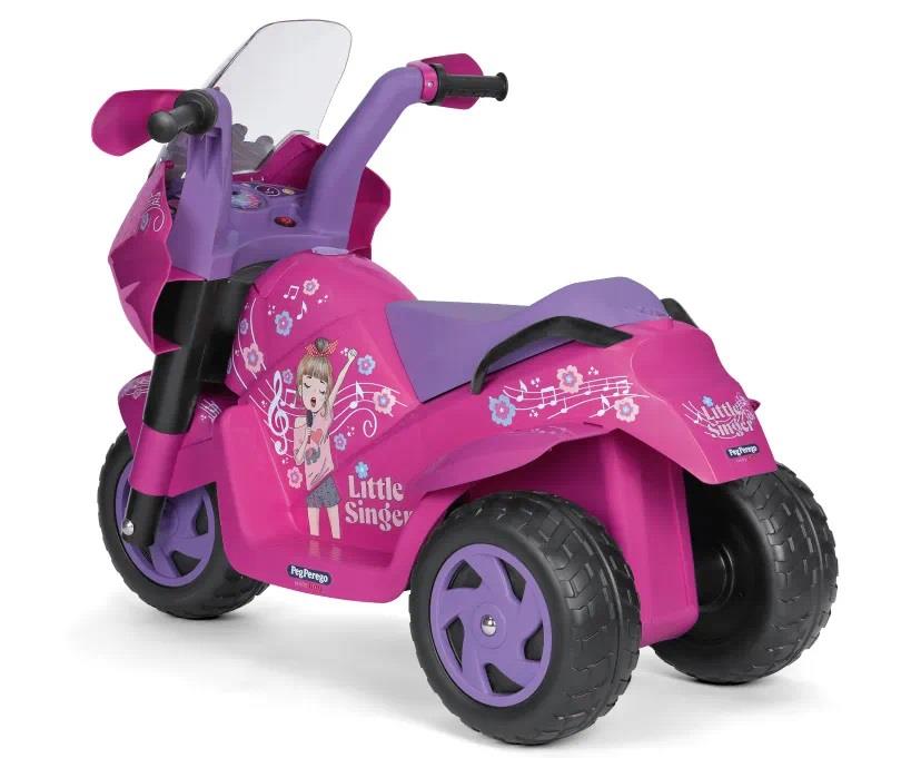 PEG PEREGO MOTO LITTLE SINGER FUCSIA IGED0925