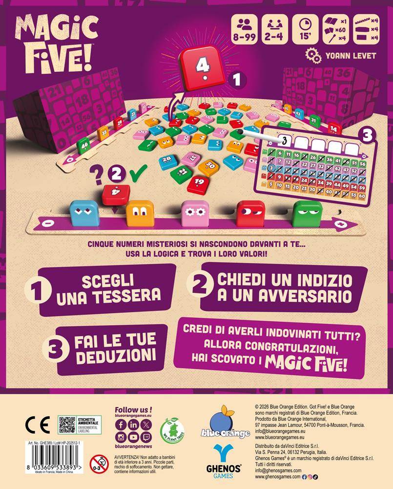 GHENO GAMES MAGIC FIVE GHE389