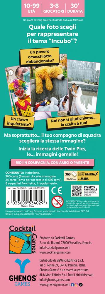 GHENO GAMES TWIN PICS LA COPPIA PERFETTA GHE402