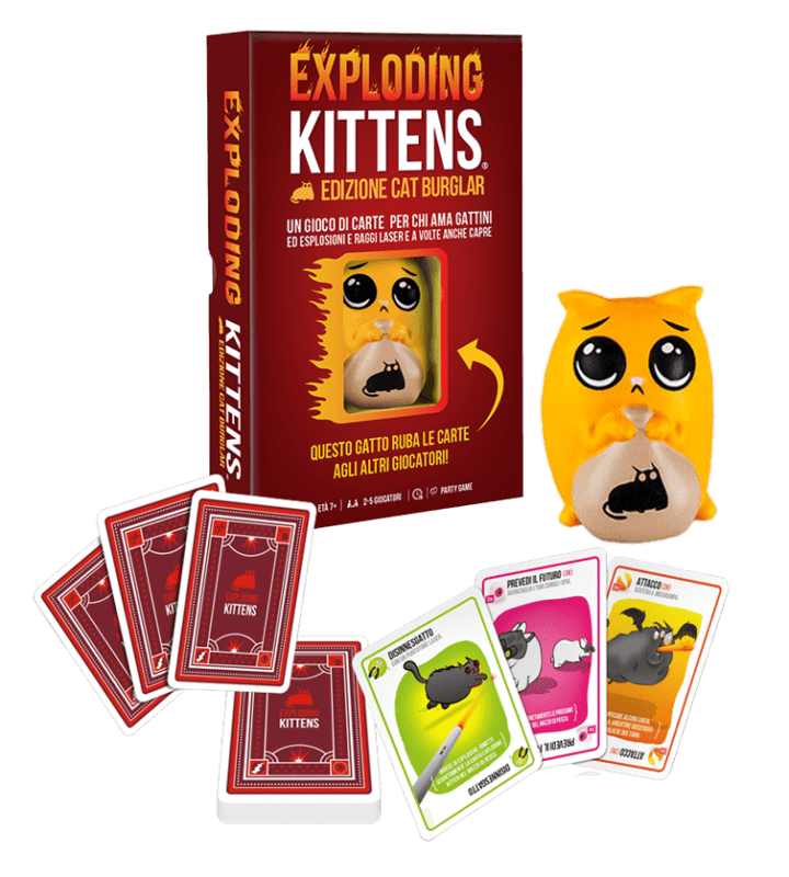 ASMODEE EXPLODING KITTENS ED. CAT BURGLAR 8646