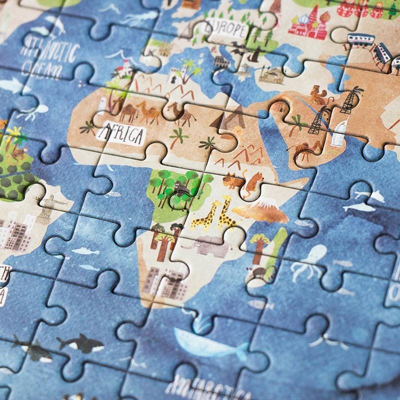 LONDJI POCKET PUZZLE - DISCOVER THE WORLD 100 PZ PZ555U