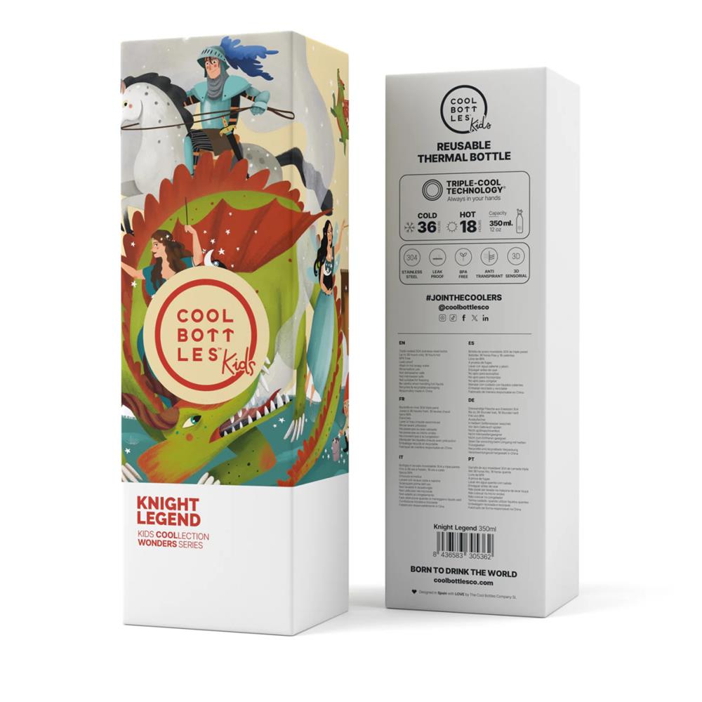 BOTTIGLIA TERMICA KNIGHT LEGEND 350ML 02297