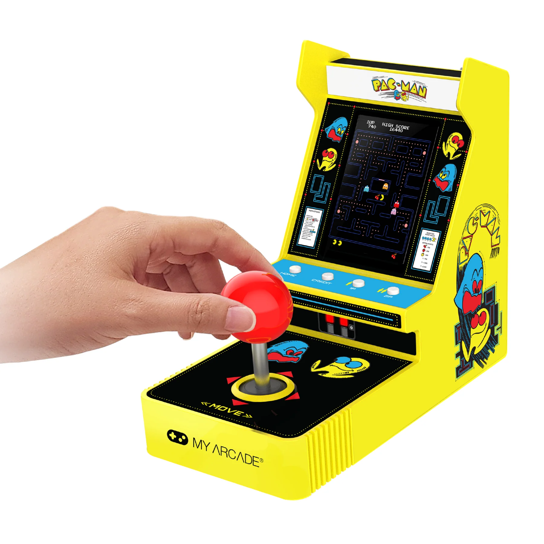 MY ARCADE PAC-MAN JOYSTICK PLAYER 7073