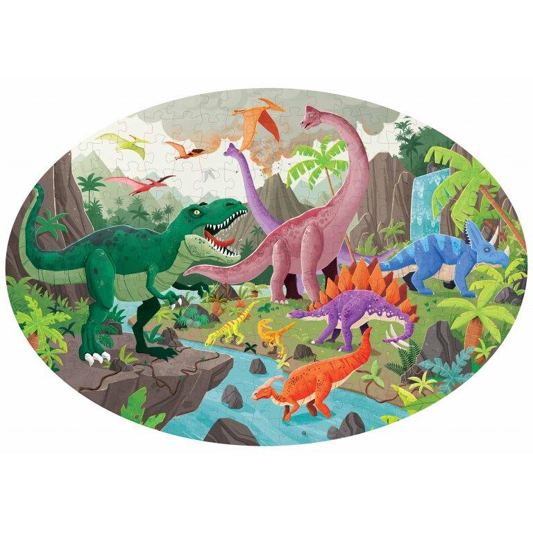 SASSI EDITORE VIAGGIA, CONOSCI, ESPLORA. I DINOSAURI PUZZLE 205PZ