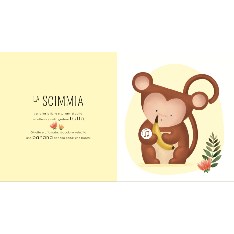 SASSI EDITORE CHI C'È NELLA GIUNGLA? - LIBRO SONORO