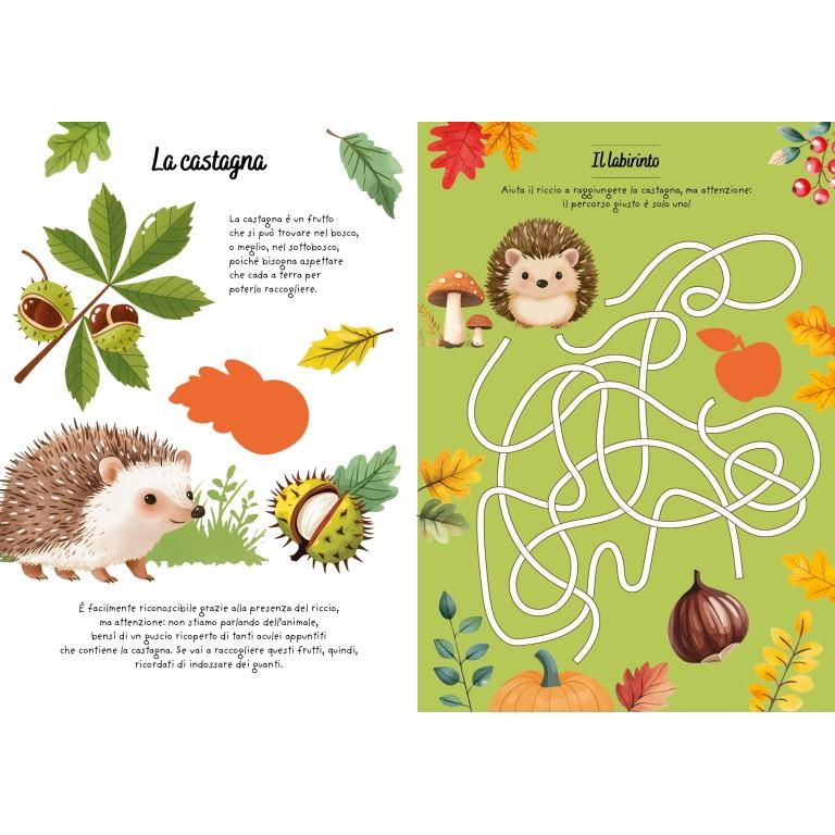 SASSI EDITORE ACTIVITY BOOKS BOTANICAL - AUTUNNO