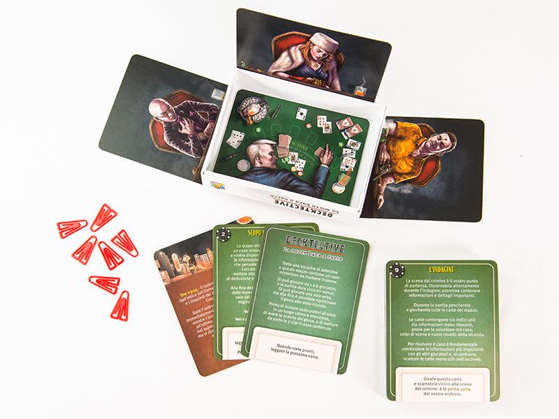 DAVINCI GIOCHI DECKTECTIVE - LA MORTE BARA A CARTE DVG5742