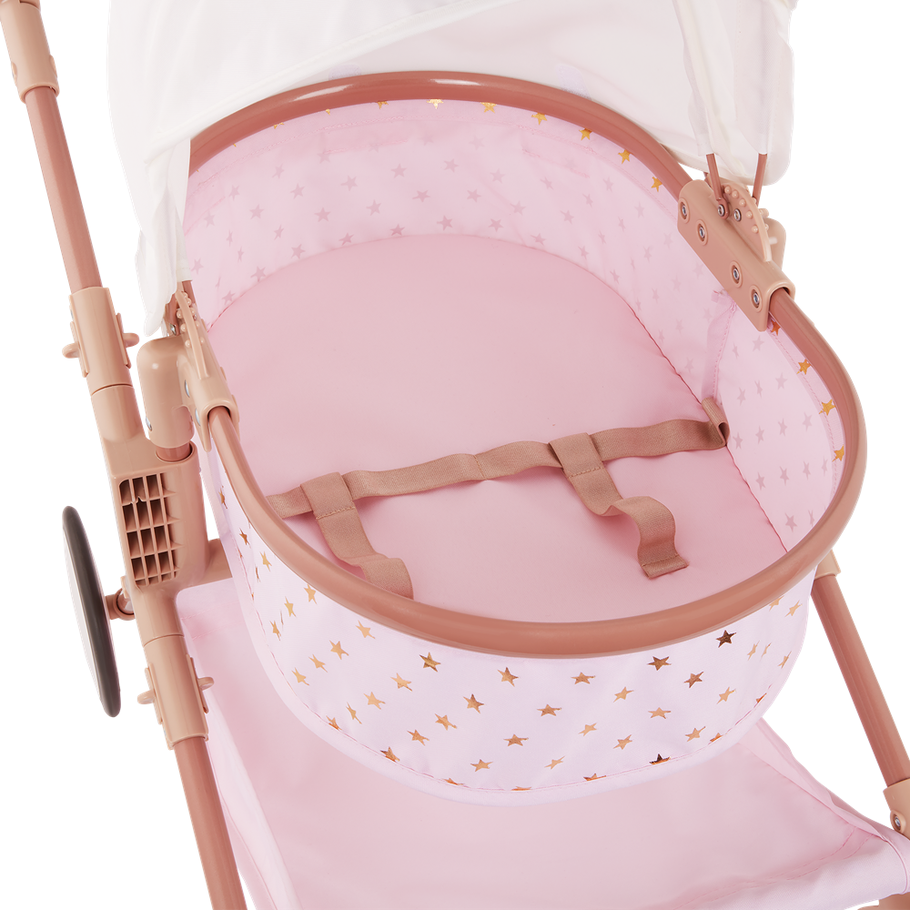 BATTAT PASSEGGINO PER BAMBOLE GEMELLARE LBY7618