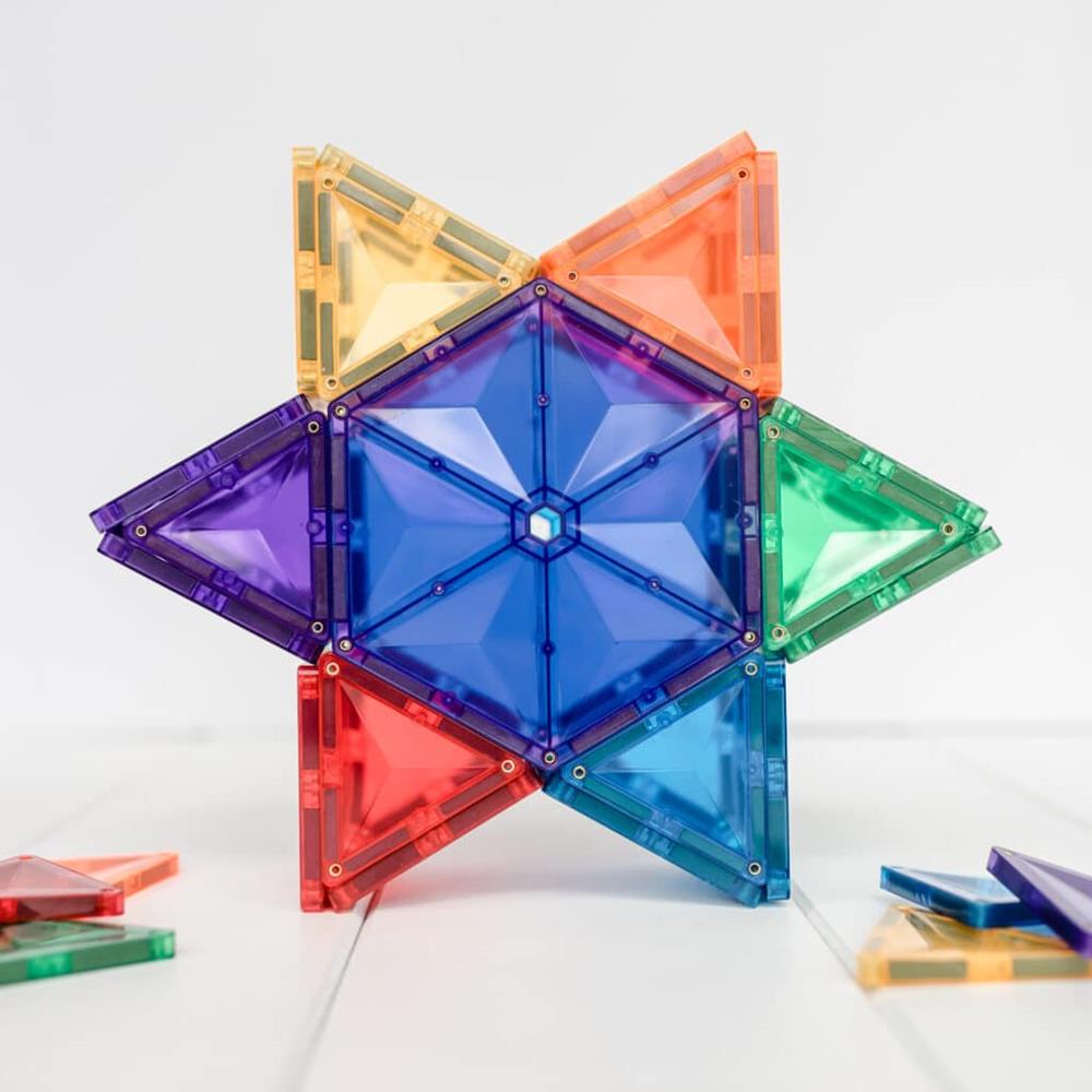 CONNETIX PANNELLI MEGNETICI RAINBOW GEOMETRY PACK 30 PZ