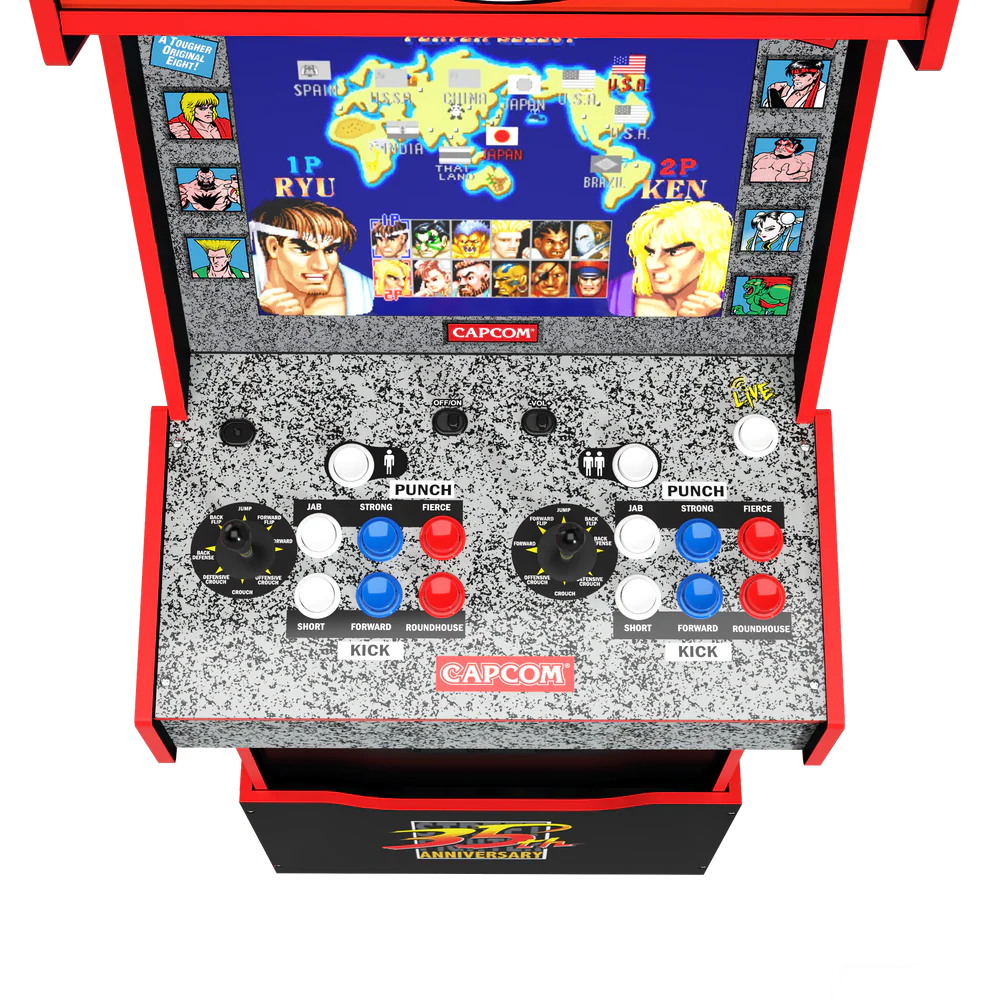 ARCADE1UP CAPCOM LEGACY YOGA FLAME STF-A-202110