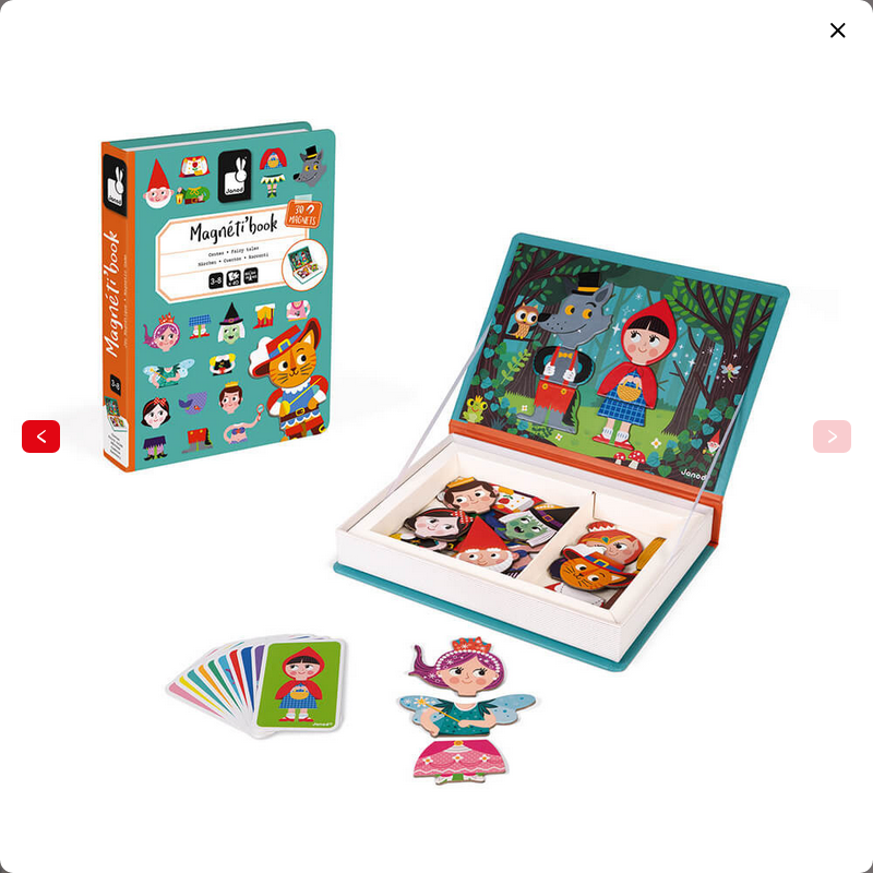 JANOD MAGNÉTI'BOOK FIABE - 30 MAGNETI J02588