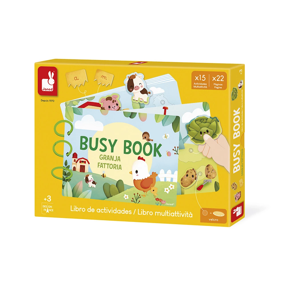 JANOD FATTORIA - BUSY BOOK FATTORIA SP/IT J03337 JANOD FATTORIA - BUSY BOOK FATTORIA SP/IT J03337