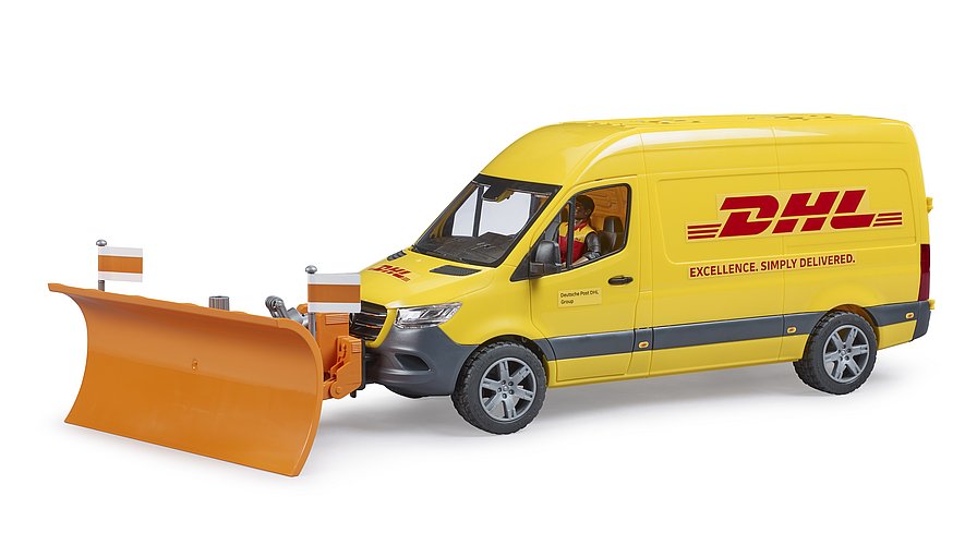 BRUDER MB SPRINTER DHL CON PERSONAGGIO 02671