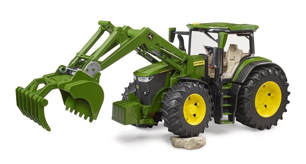 BRUDER JOHN DEERE 7R 350 CON CARICATRICE FRONTALE 03151