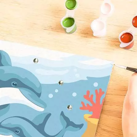 RAVENSBURGER CREART SERIE E - DELFINO GIOIOSO 23252