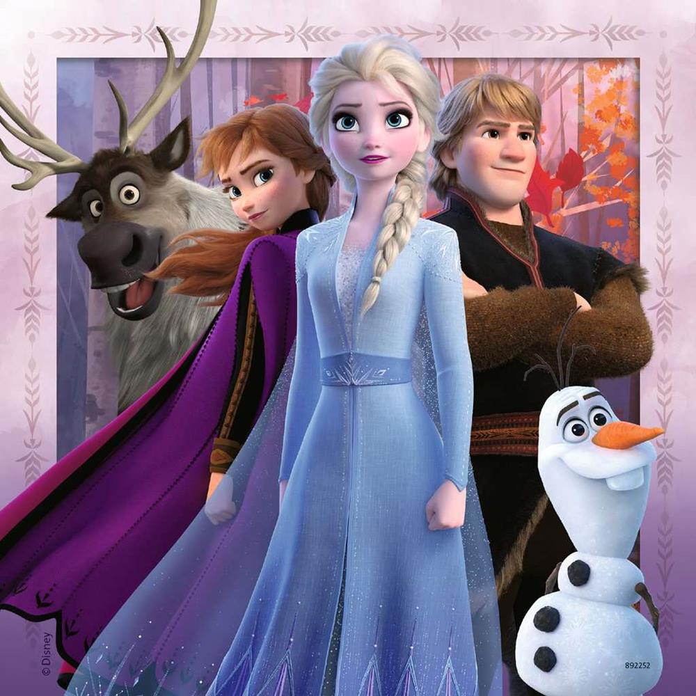 RAVENSBURGER PUZZLE FROZEN 2 - COLLEZIONE 3X49 PZ 05011