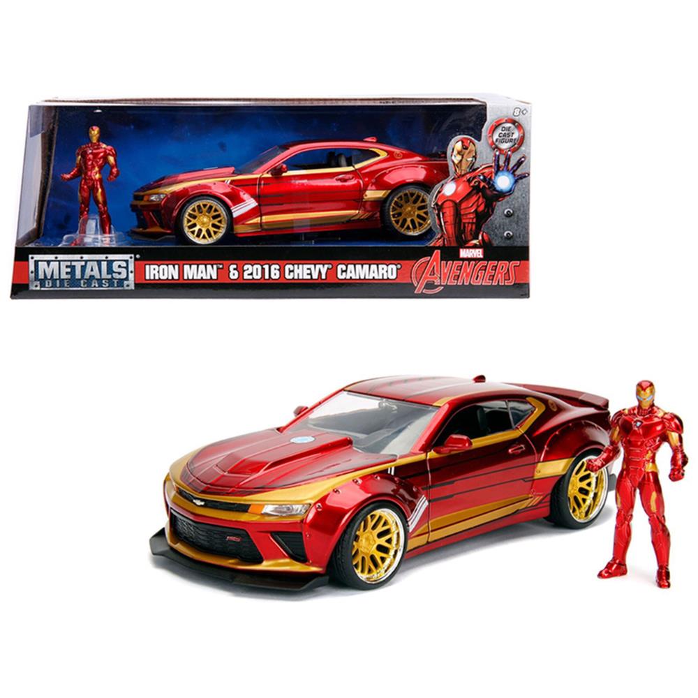 JADA MARVEL 2016 CHAVY CAMARO SS 1:32 IRONMAN 222003