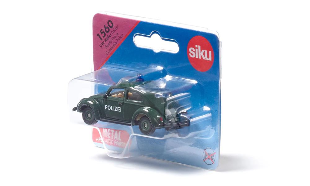 SIKU VW BEETLE POLIZIA 1560