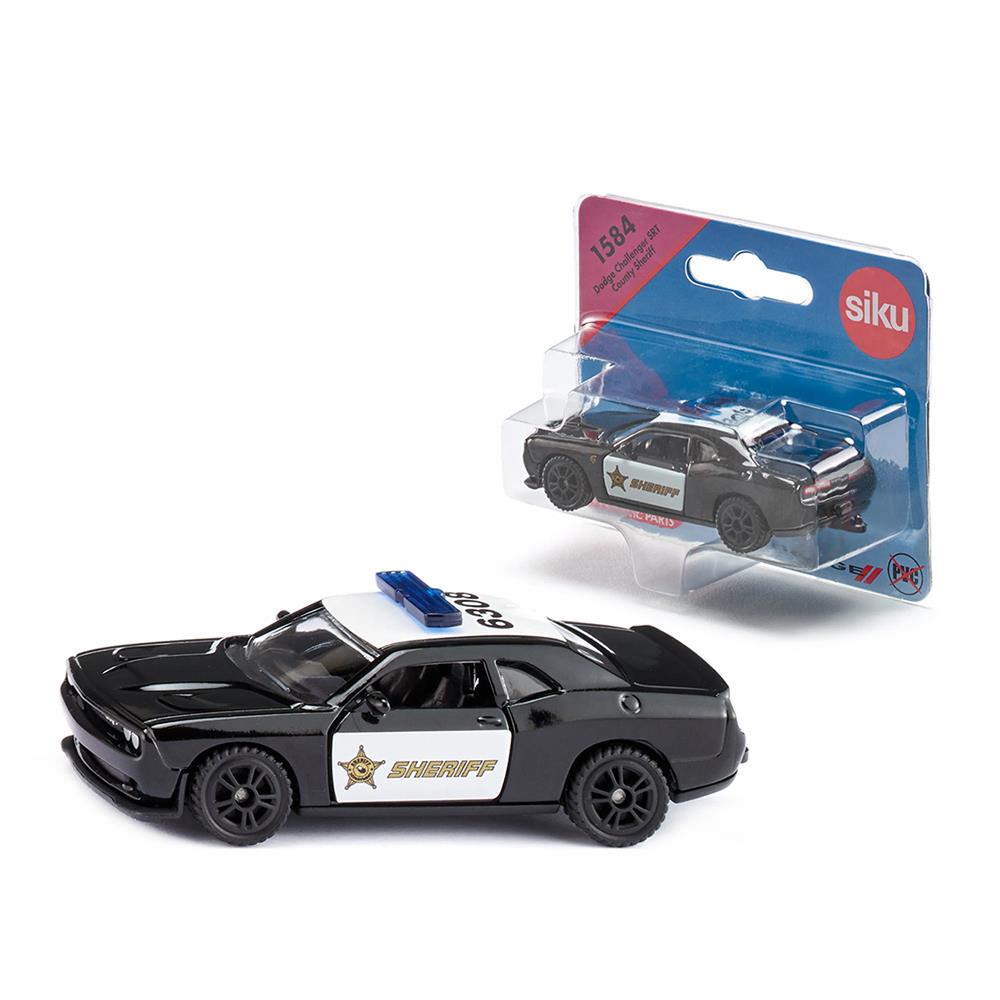 SIKU DODGE CHALLENGER SRT COUNTY SHERIFF 1584