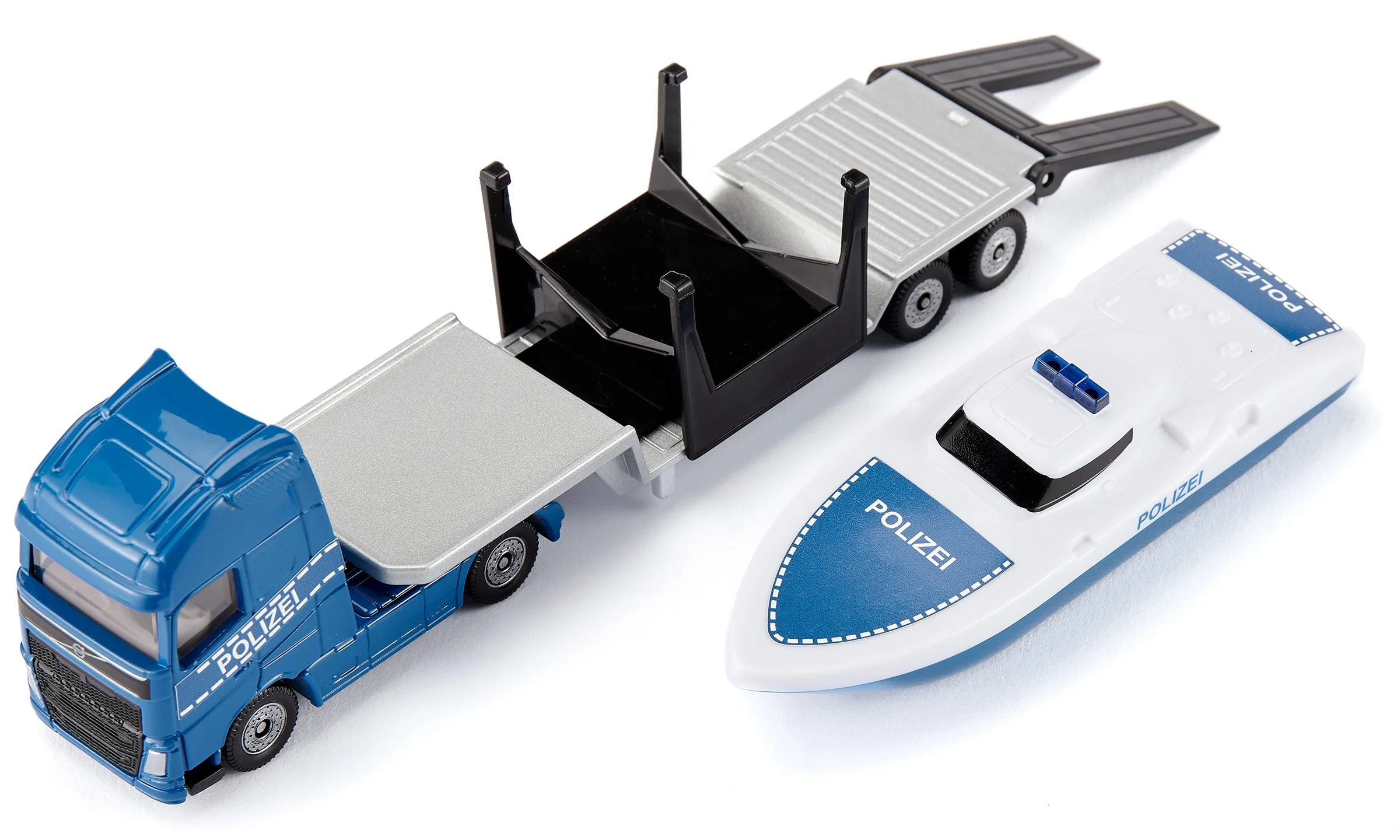 SIKU CAMION VOLVO CON BARCA 1757