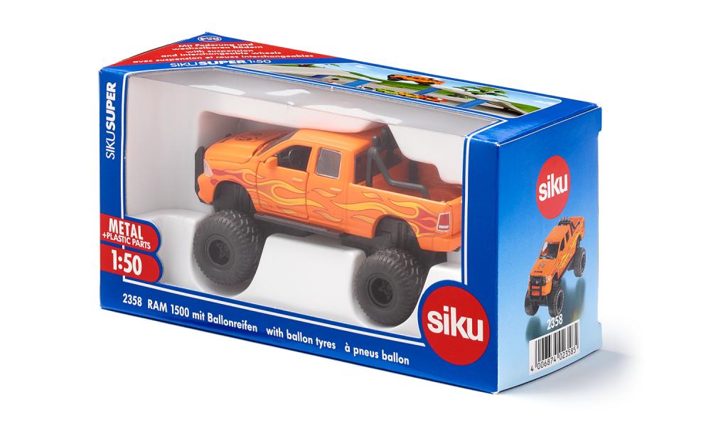 SIKU RAM 1500 WITH BALLOON TYRES 2358