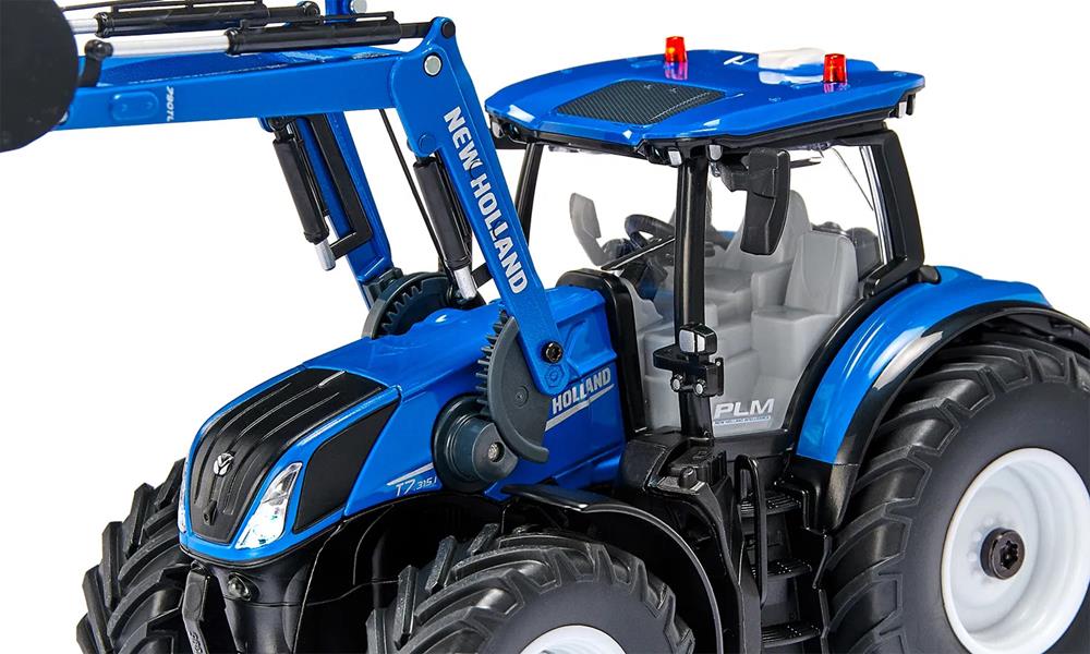 SIKU CONTROL NEW HOLLAND T7.315 TRATTORE CON CARICATORE FRONTALE 6797