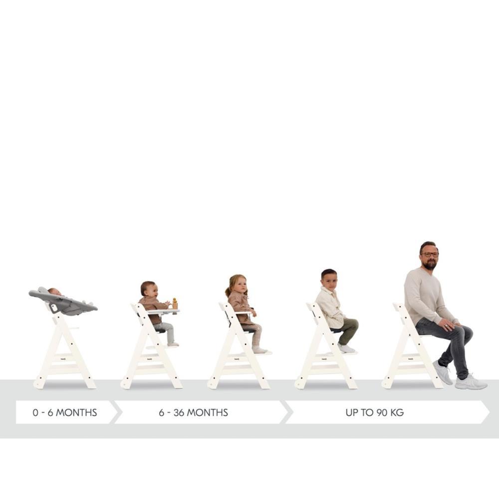 HAUCK SEGGIOLONE BETA+ WHITE SBIANCATO