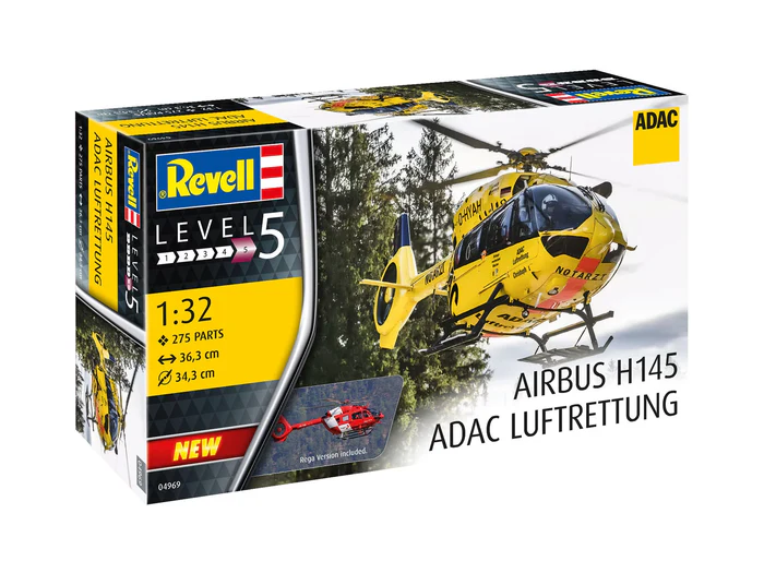 REVELL AIRBUS H145 ''SOCCORSO AEREO ADAC'' 04969