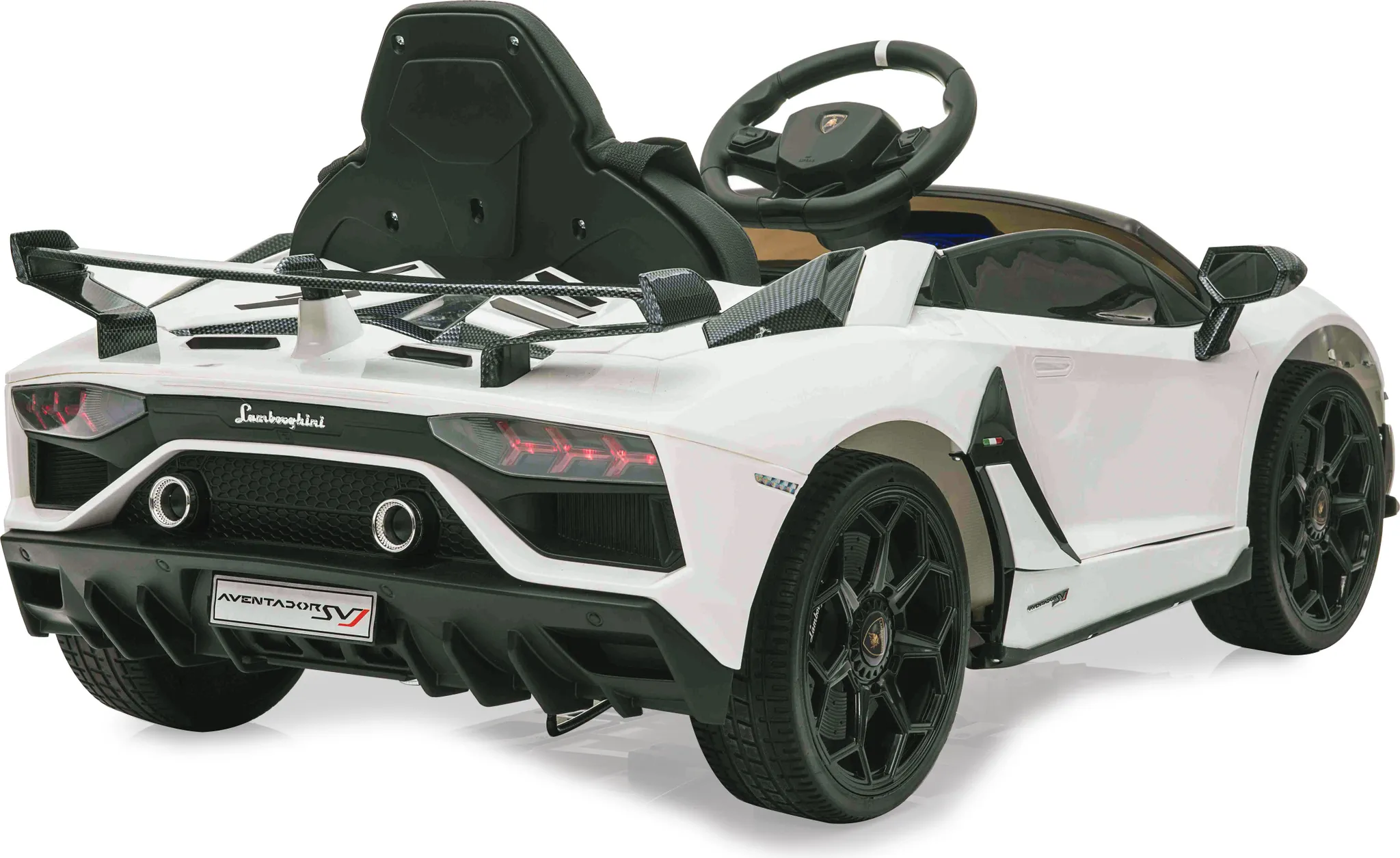 JAMARA RIDE-ON LAMBORGHINI AVENTADOR SVJ BIANCO 12V 2,4GHZ 460687 JAMARA RIDE-ON LAMBORGHINI AVENTADOR SVJ BIANCO 12V 2,4GHZ 460687