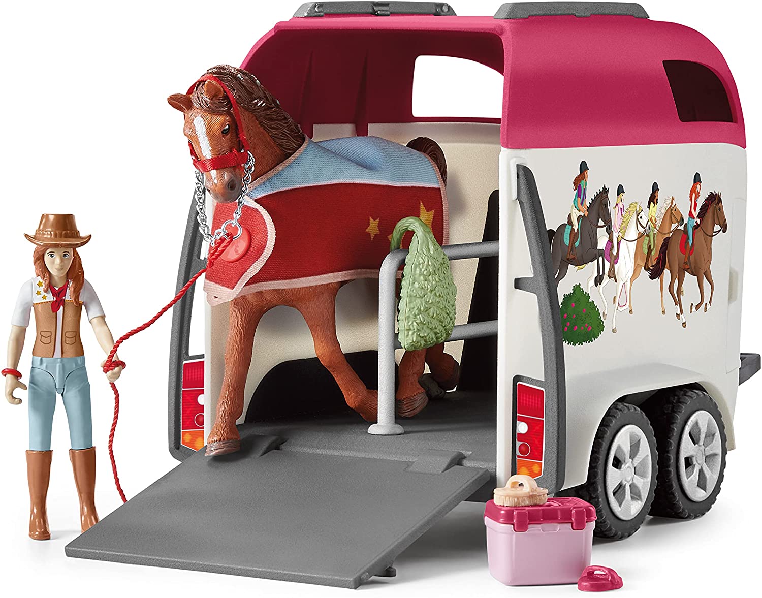 SCHLEICH AUTO E RIMARCHIO PER CAVALLI 42535