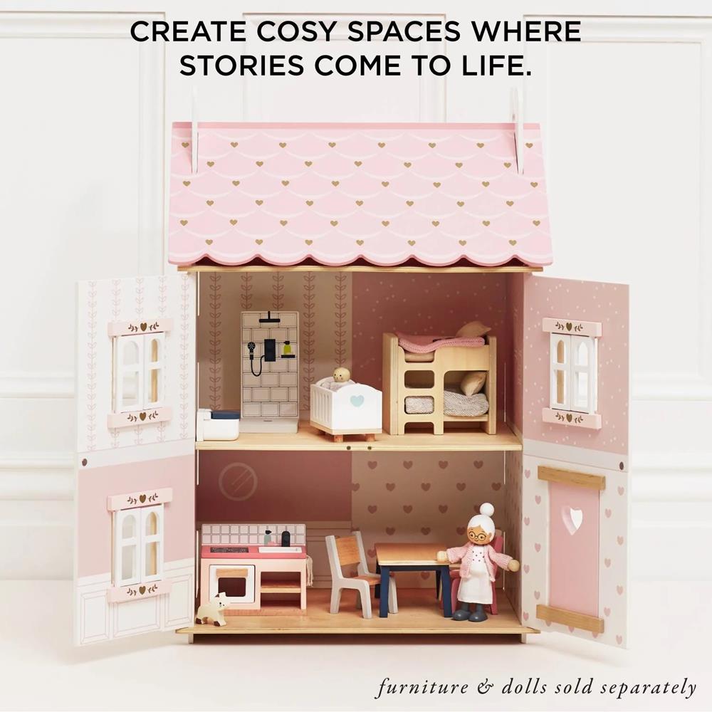 LE TOY VAN CASA DELLE BAMBOLE ROSE HEART H124