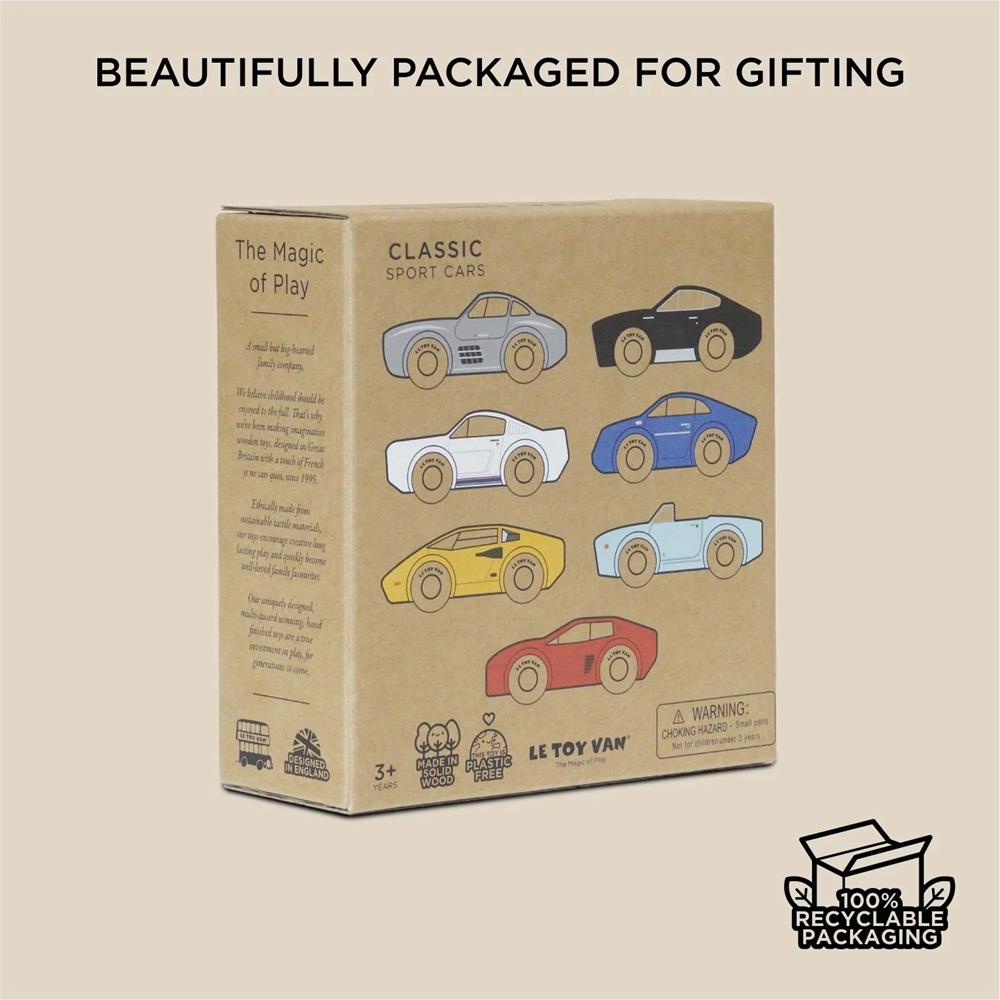LE TOY VAN SET AUTO SPORTIVE CLASSICHE - 7 PZ TV445