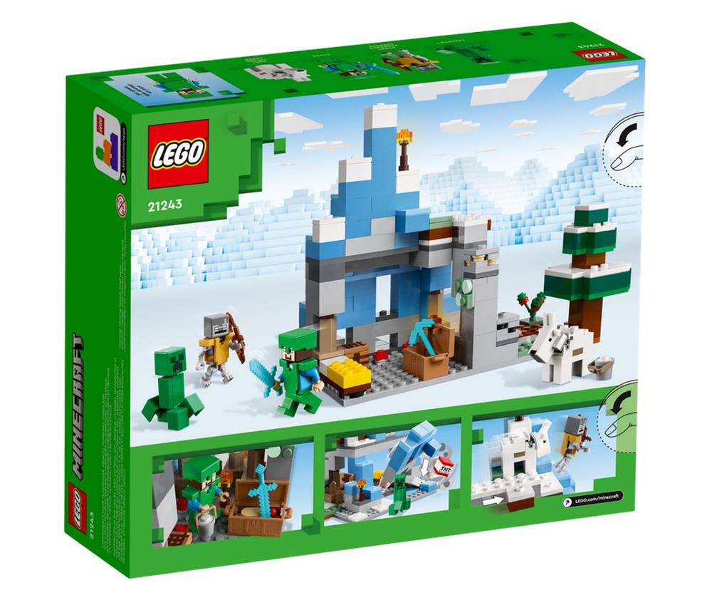 LEGO MINECRAFT I picchi ghiacciati 21243