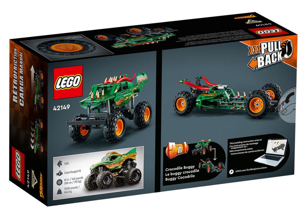 LEGO TECHNIC MONSTER JAM™ DRAGON™ 42149