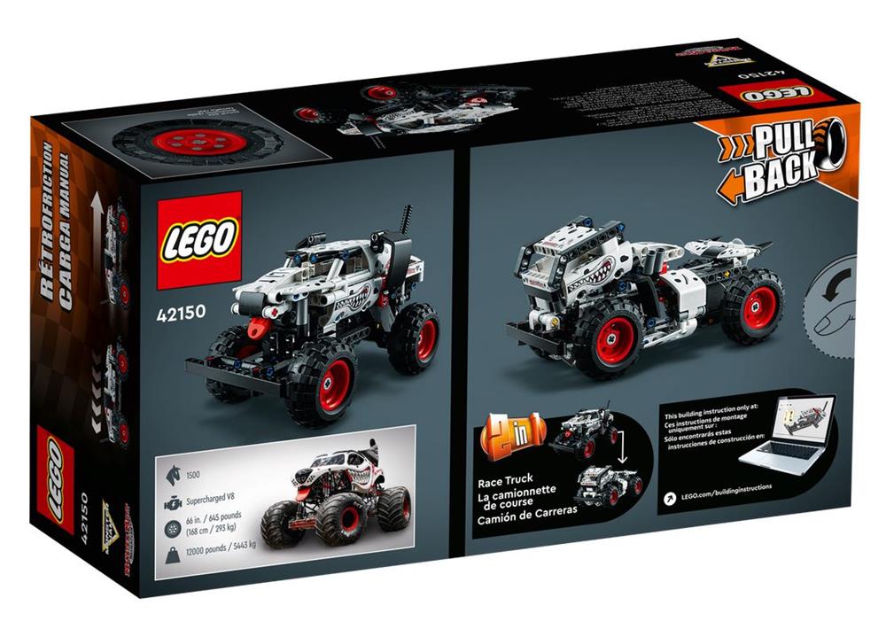 LEGO TECHNIC MONSTER MUTT™ MONSTER JAM™ DALMATA 42150