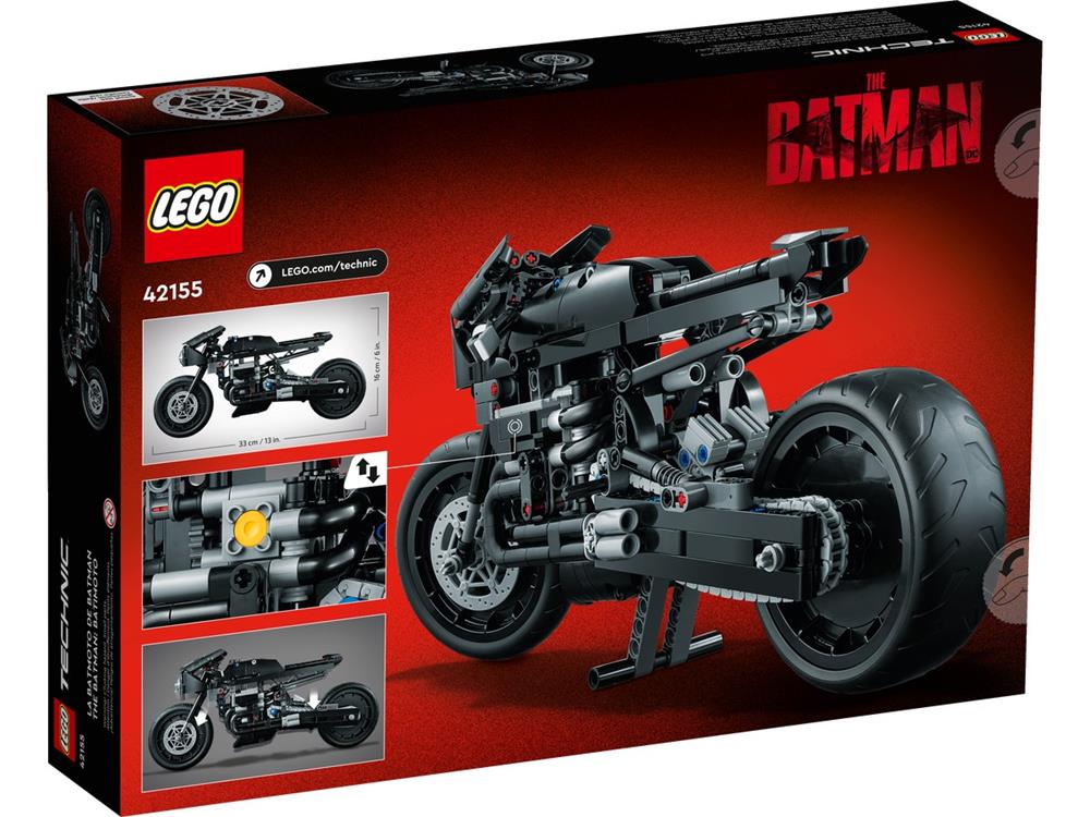 LEGO TECHNIC THE BATMAN - BATCYCLE 42155