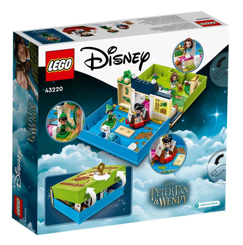 LEGO DISNEY L’AVVENTURA NEL LIBRO DELLE FIABE DI PETER PAN E WENDY 43220